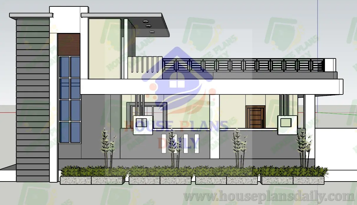 House with Design | 2400 Sqft House Designs Single Floor