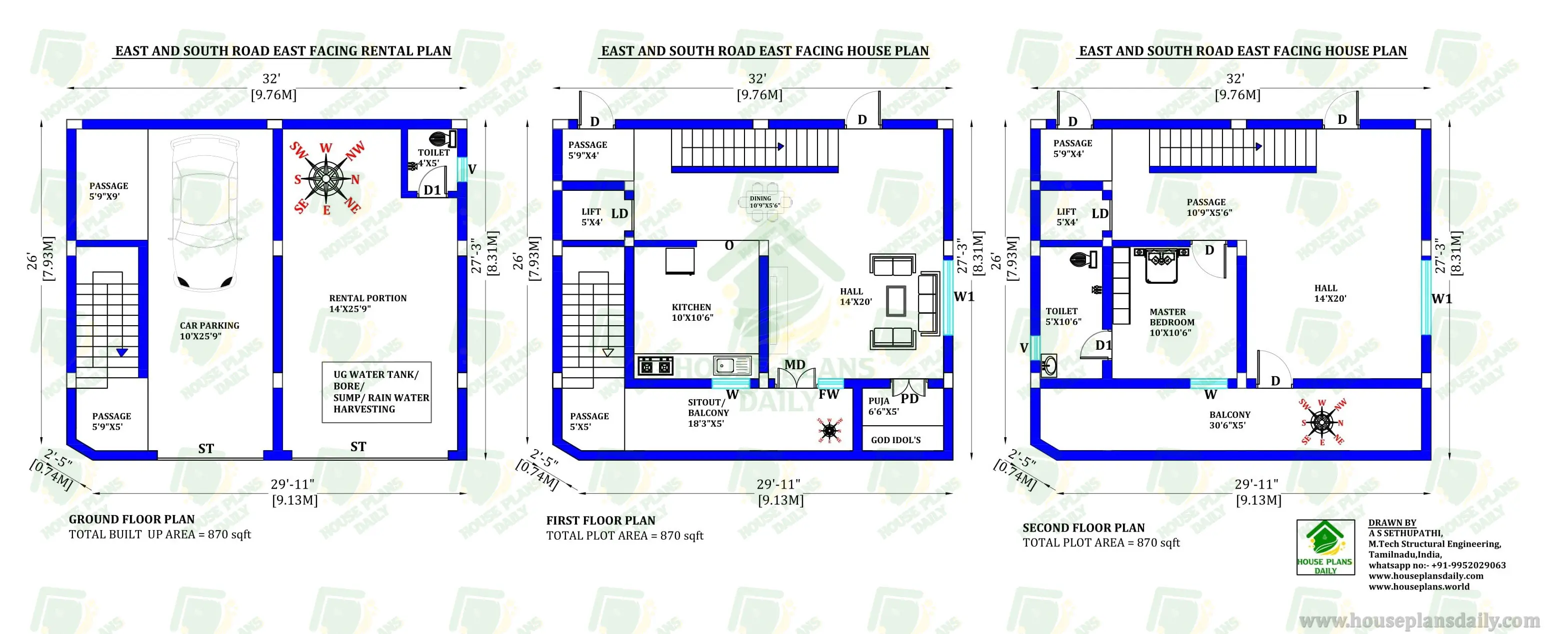 BUDGET FRIENDLY HOME DESIGN | HOUSE PLAN WITH RENTAL PORTION