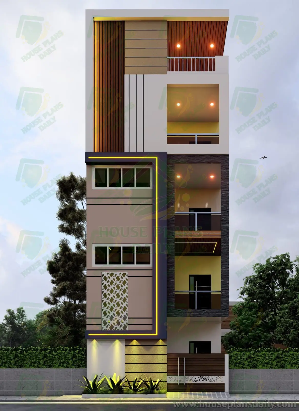 20X40 HOUSE DESIGN | MODERN HOUSE ELEVATION
