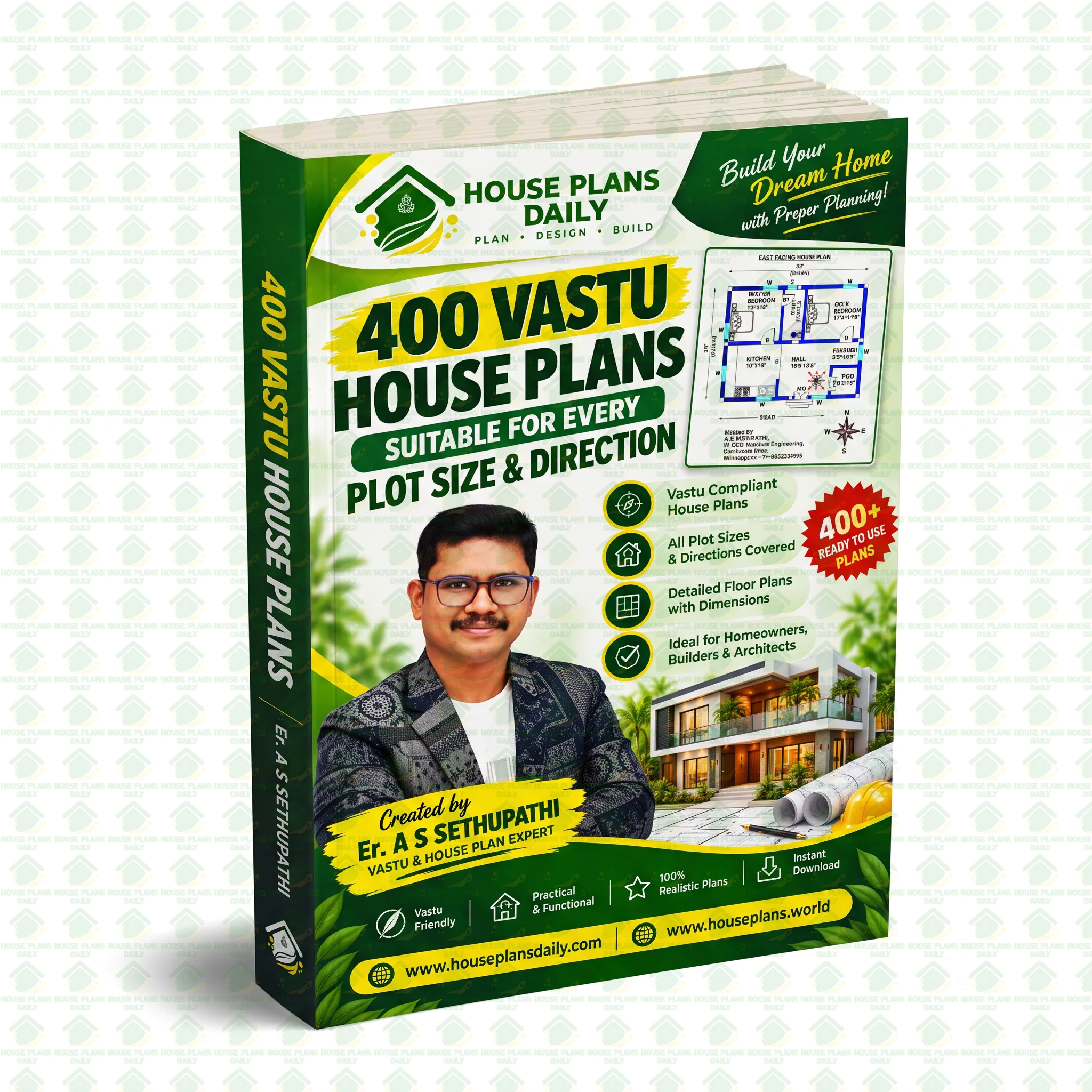 400 Vastu House Plans Suitable for Every Plot Size and Direction