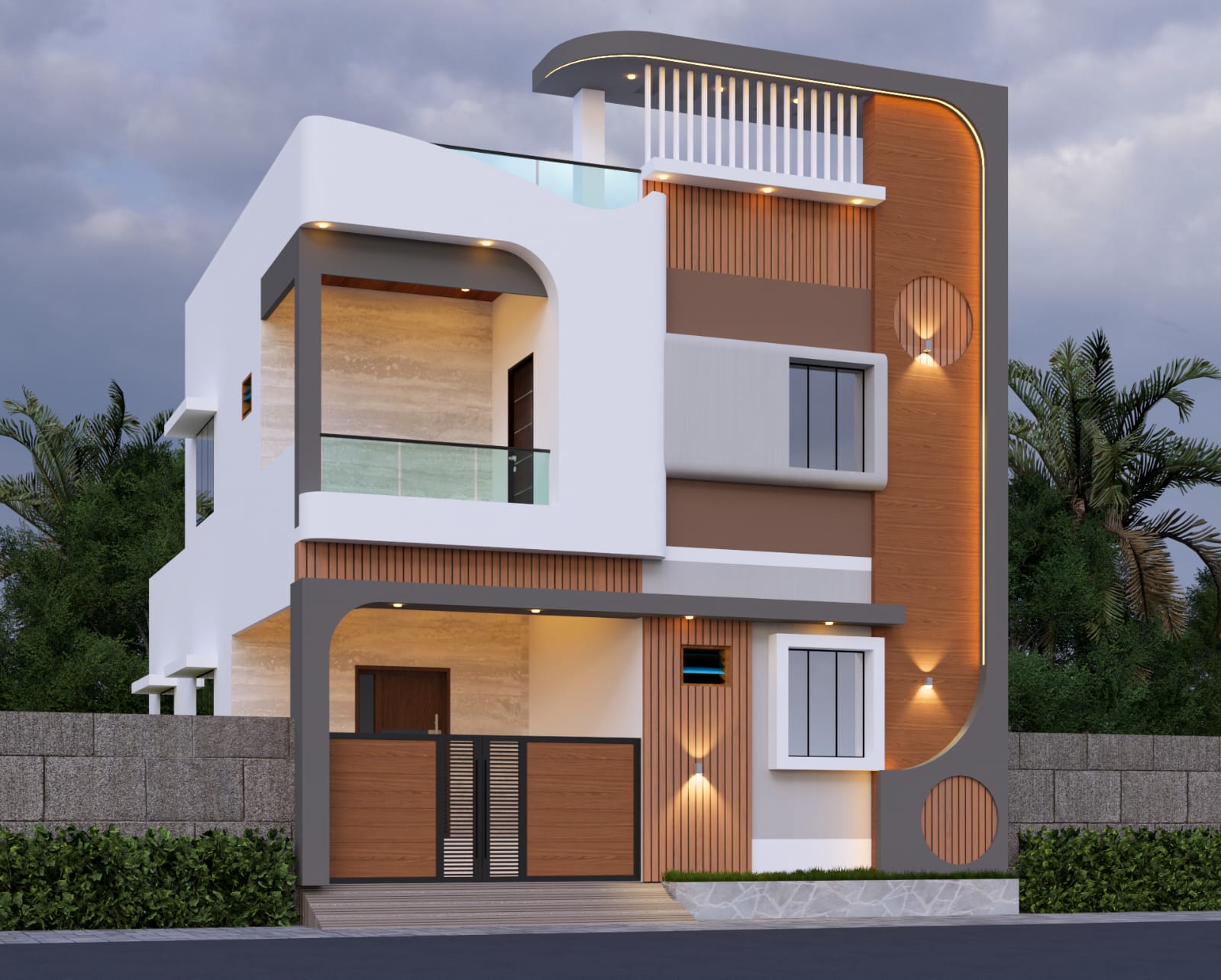 Elevation design  thirukalukundram