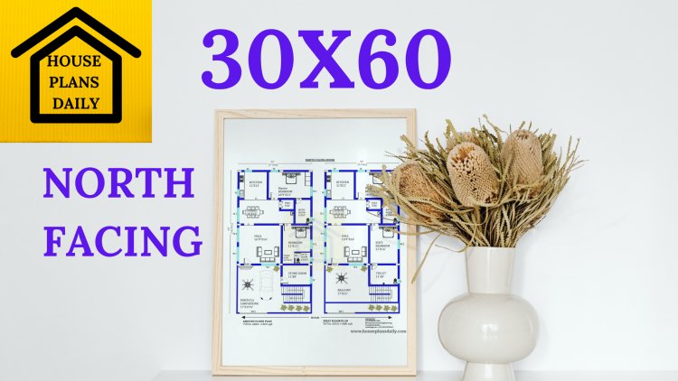 30x60 North Facing Home Design With Vastu Shastra