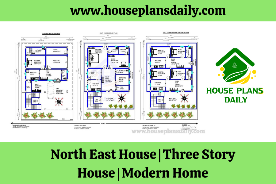 North East House | Three Story House | Modern Home