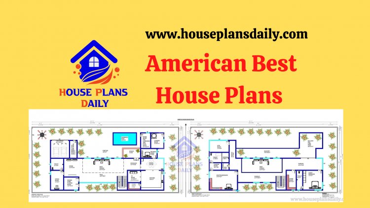 American Best House Plans | US Floor Plan | Classic American house Plans