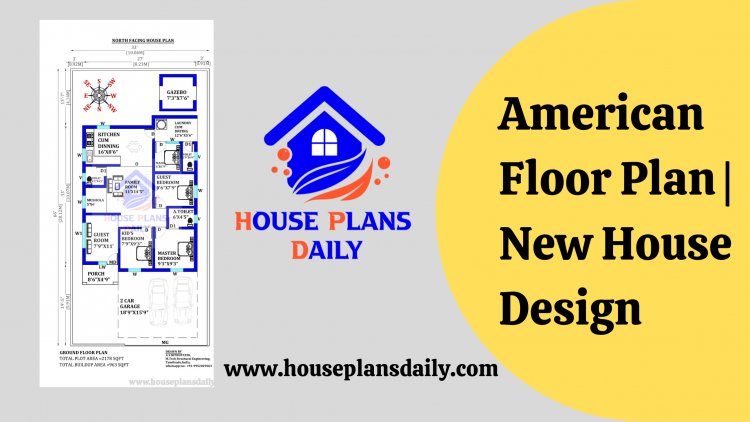 American Floor Plan | Modern House Design | New House Design